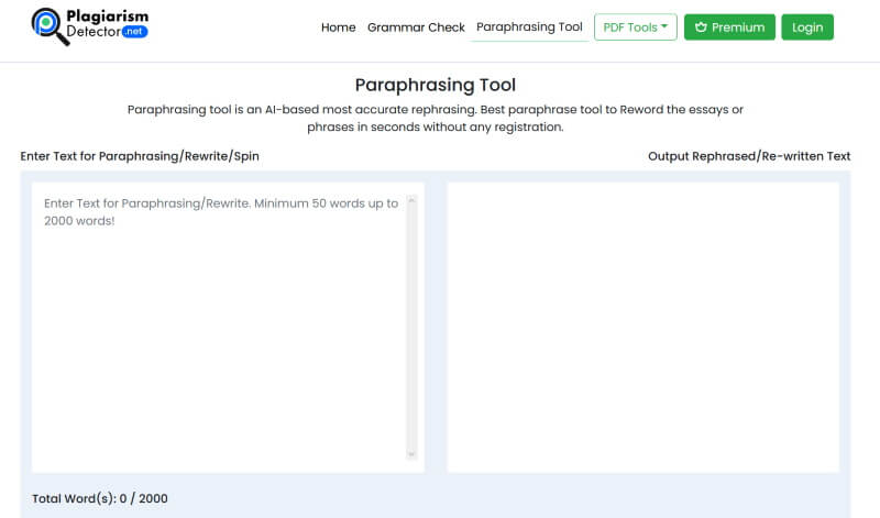 Paraphrasing Tool - Best Article Rewriter with Accuracy